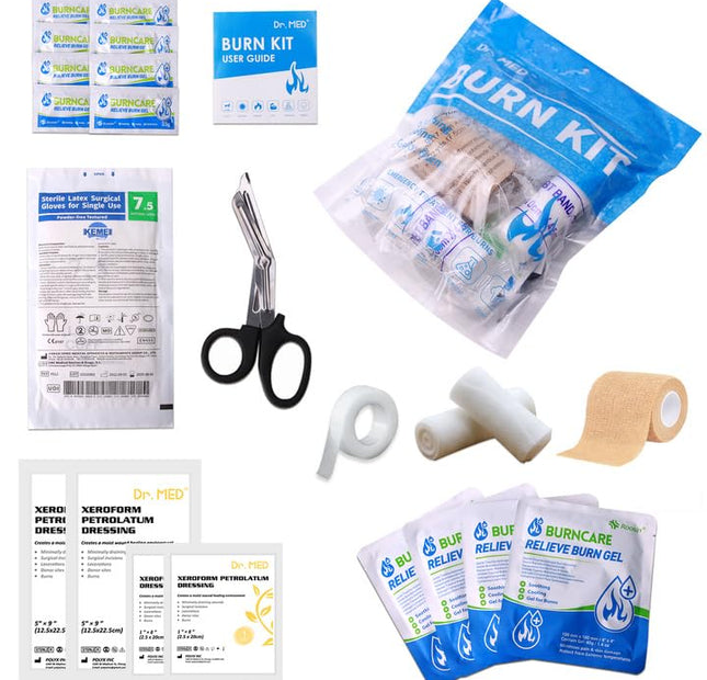 kit de quemaduras Dr. Med completo