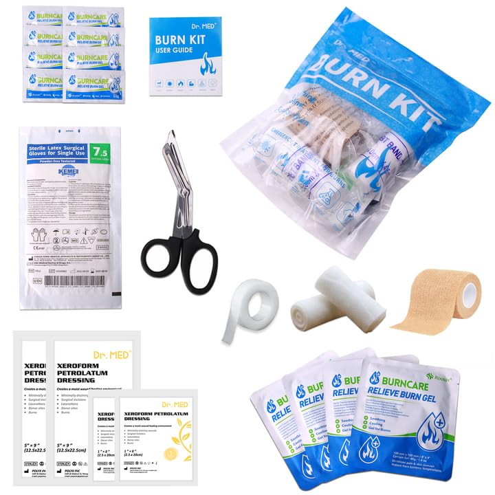 kit de quemaduras Dr. Med completo