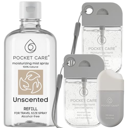 kit desinfectante manos natural pocket care