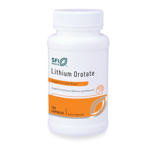 Klaire Labs Litio Orotato para equilibrio emocional