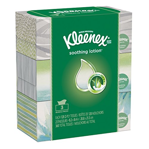 Kleenex tissue facial con loción