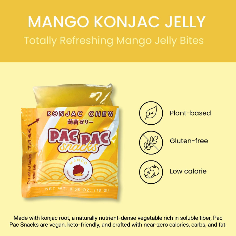 Konjac en formato de chews