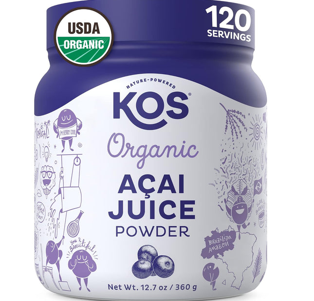 KOS polvo de jugo de acai