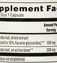 Kroeger Ginkgo Biloba para concentración