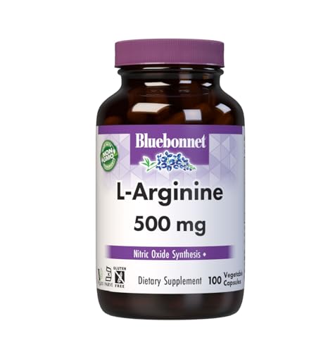L-Arginina 500mg para mejorar circulación