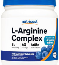 L-Arginina Nutricost en polvo