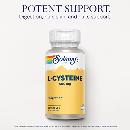L-Cisteína 500 mg para uñas fuertes