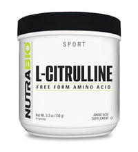 L-Citrulina NutraBio para energía