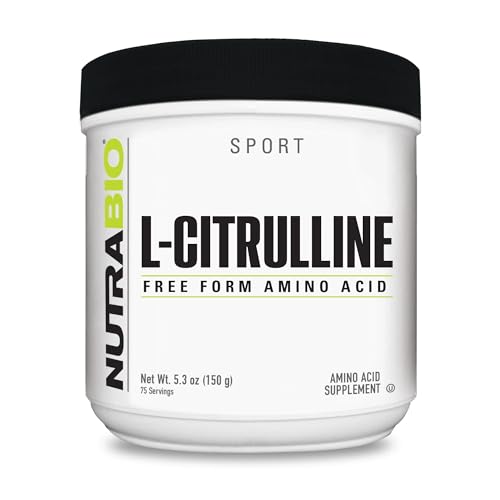 L-Citrulina NutraBio para energía