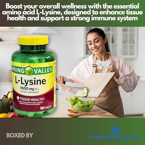L-Lisina 1000mg para fortalecer el sistema inmunológico