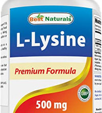 L-Lisina 500 mg para fortalecer el sistema inmunológico