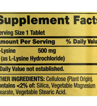 L-Lisina 500mg para la salud de la piel