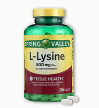 L-Lisina 500mg para reducir el estrés