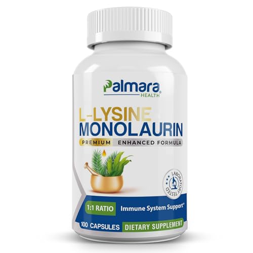 L-Lisina con Monolaurina 600mg