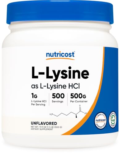L-Lisina en polvo 500 g