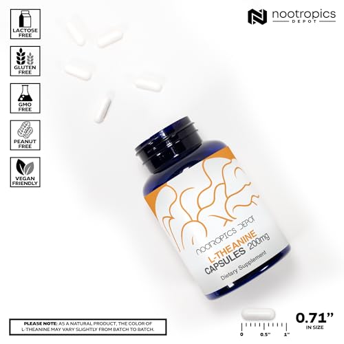 L-Theanine 200mg para reducir el estrés