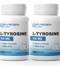 L-Tirosina 500 mg para energía mental
