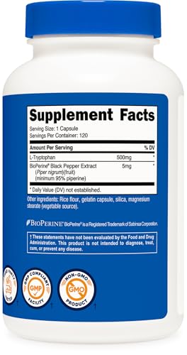 L-Tryptophan natural para el bienestar