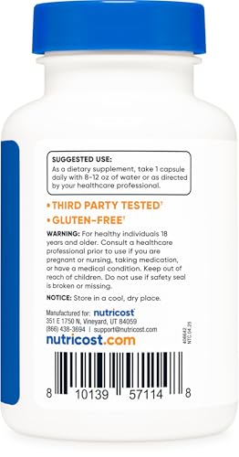 lactoferrina Nutricost probada por terceros para calidad