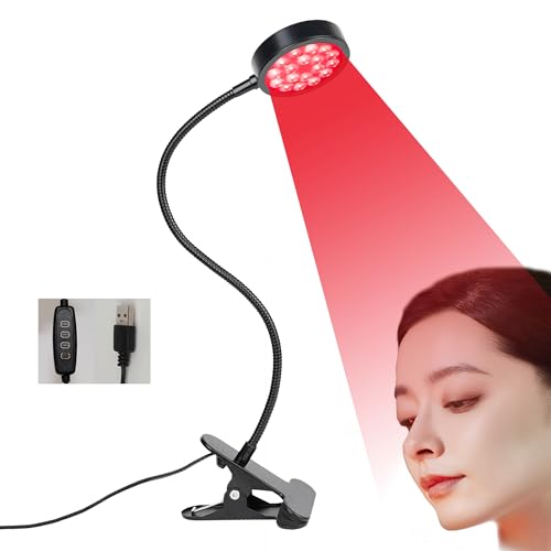 lámpara de terapia de luz roja