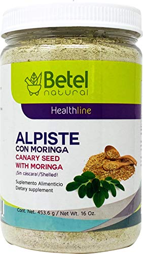 Leche de alpiste natural rica en fibra