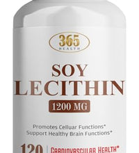 Lecitina 1200mg para salud cerebral