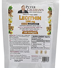 Lecitina 1200mg para salud hepática