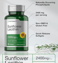 Lecitina de girasol libre de gluten