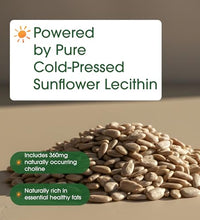Lecitina de girasol para salud digestiva