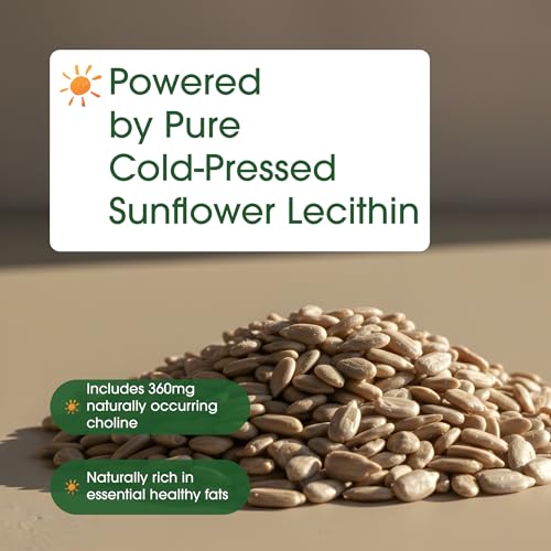 Lecitina de girasol para salud digestiva