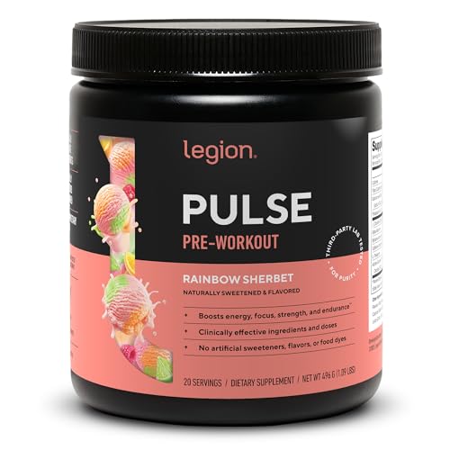 LEGION Pulse Pre Workout energía natural