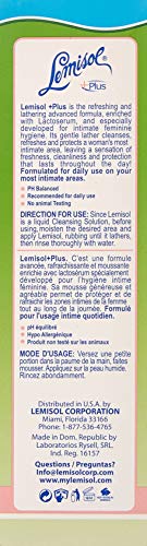 Lemisol Plus limpieza íntima efectiva