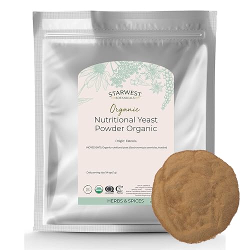 Levadura nutricional orgánica en polvo