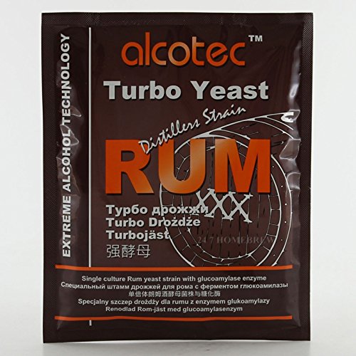 levadura turbo para ron de alta calidad