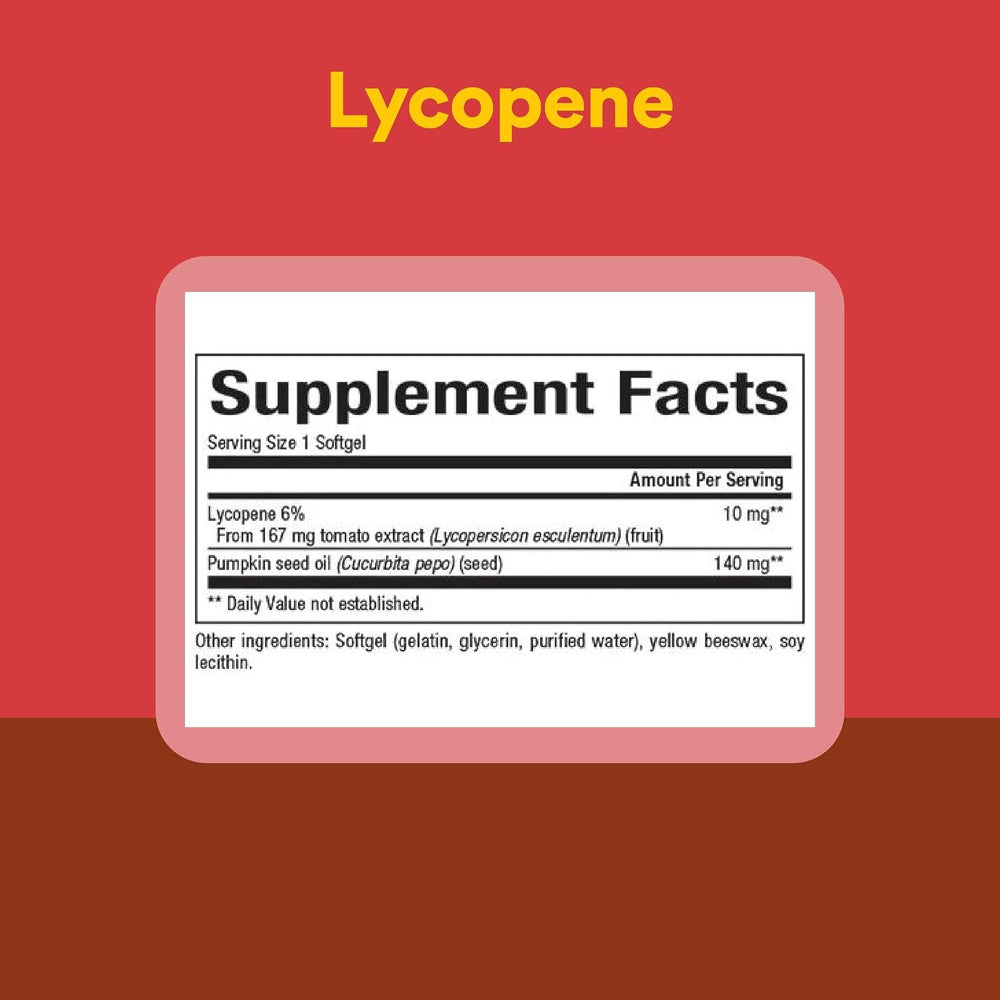 Licopeno 10 mg en cápsulas