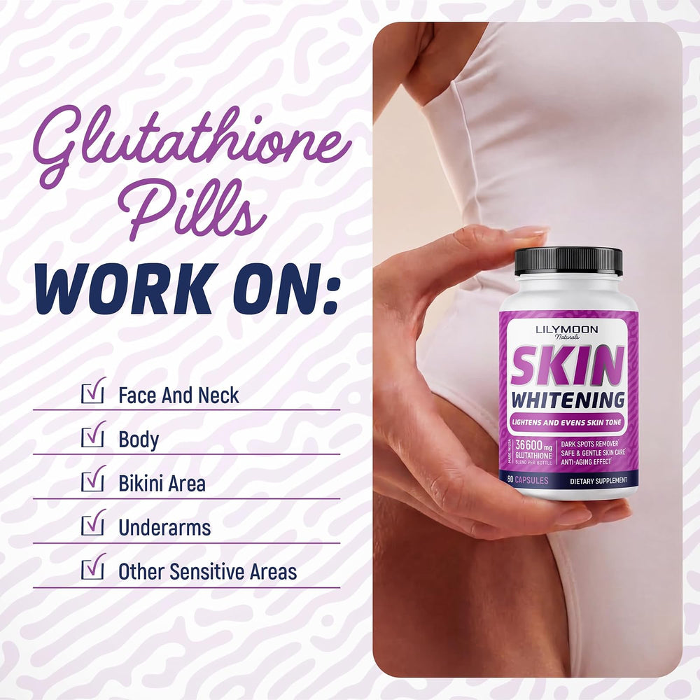 LILYMOON Glutatión 60 cápsulas