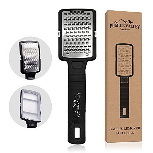 lima de pies con mango ergonómico