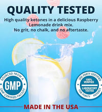Limonada de frambuesa refrescante