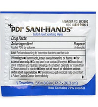 limpieza efectiva con toallitas Sani-Hands