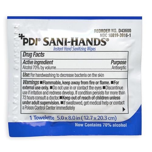 limpieza efectiva con toallitas Sani-Hands