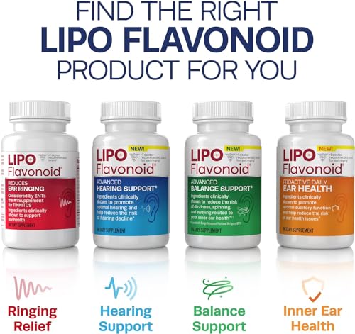 Lipo-Flavonoid para mantener oídos en forma