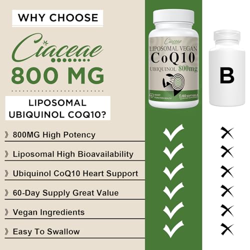 Liposomal 800mg para mejor absorción