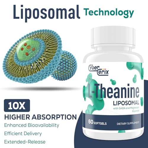 Liposomal L-Theanine para relajación efectiva