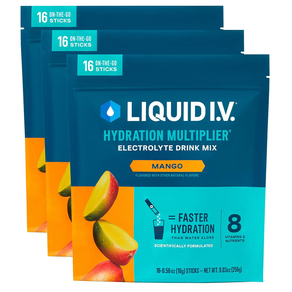 Liquid I.V. electrolitos sabor mango