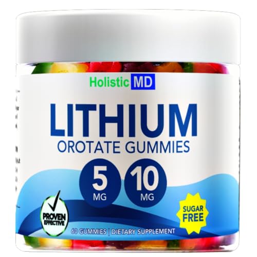 Lithium Orotate 5mg para bienestar emocional