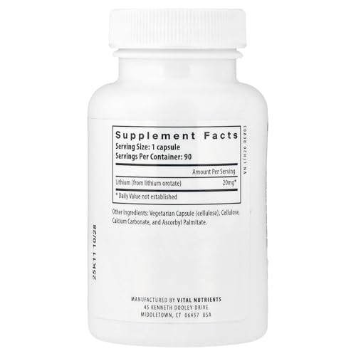 lithium orotate para salud mental