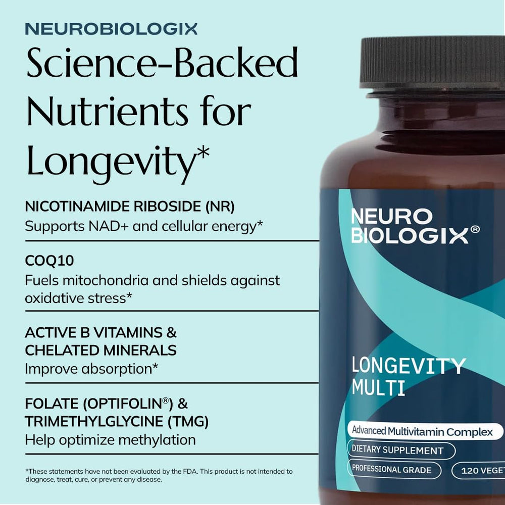 Longevity Multi NR y CoQ10