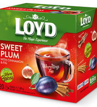LOYD té de frutas ciruela caliente