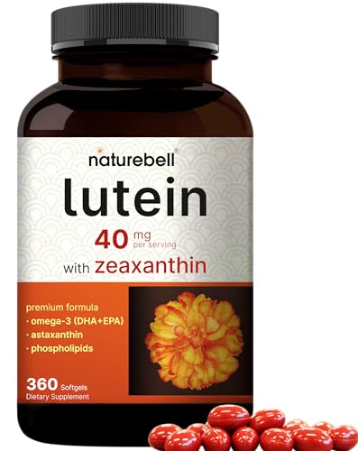 Luteína y zeaxantina para ojos sanos