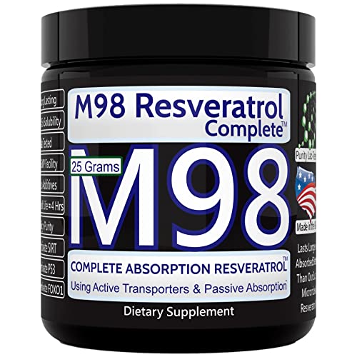 M98 Resveratrol Completo en polvo puro